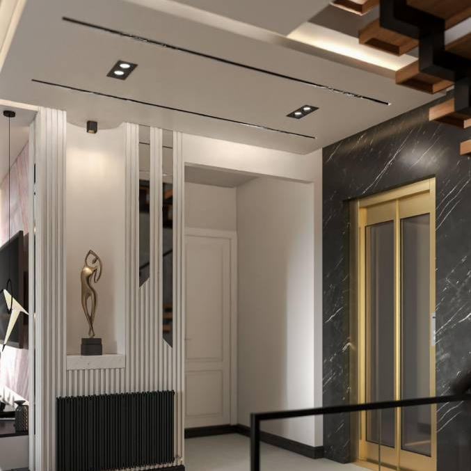 جزئیات معماری واحد مسکونی تاج