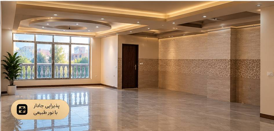 جزئیات نمای سنگی ساختمان تاج